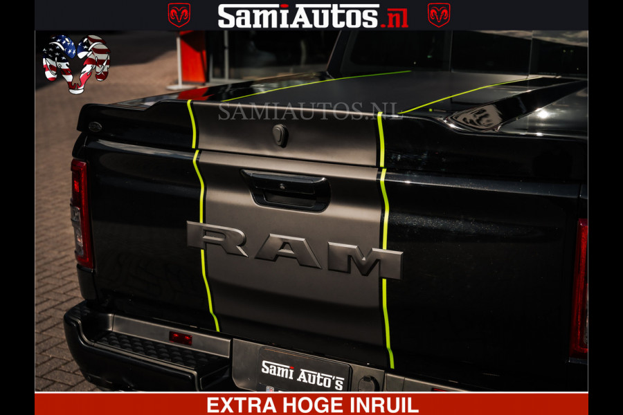 Dodge Ram SPORT | 5.7 V8 4x4 HEMI | PANORAMA DAK | GROOTSCHEM 12 INCH | LPG | Diamond Black Pearl | CREW CAB | DUBBELE CABINE | 5 PERSOONS | DC | VOORRAAD NR 2554 - 6048