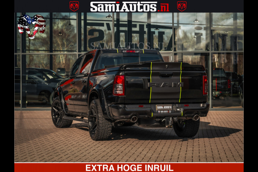 Dodge Ram SPORT | 5.7 V8 4x4 HEMI | PANORAMA DAK | GROOTSCHEM 12 INCH | LPG | Diamond Black Pearl | CREW CAB | DUBBELE CABINE | 5 PERSOONS | DC | VOORRAAD NR 2554 - 6048