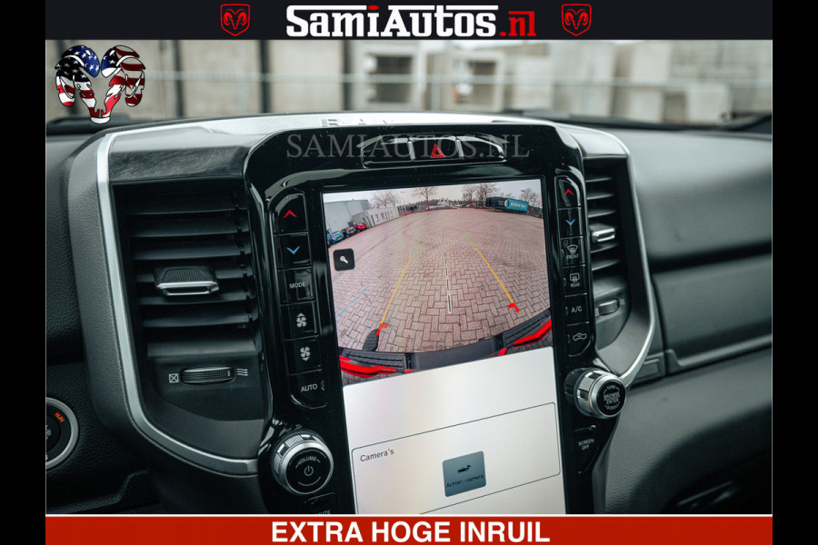 Dodge Ram SPORT | 5.7 V8 4x4 HEMI | PANORAMA DAK | GROOTSCHEM 12 INCH | LPG | Diamond Black Pearl | CREW CAB | DUBBELE CABINE | 5 PERSOONS | DC | VOORRAAD NR 2554 - 6048