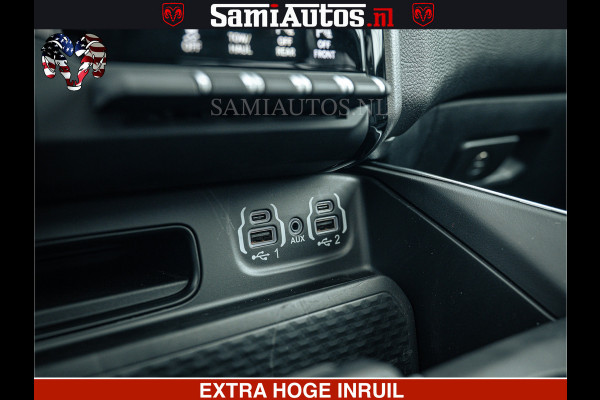 Dodge Ram SPORT | 5.7 V8 4x4 HEMI | PANORAMA DAK | GROOTSCHEM 12 INCH | LPG | Diamond Black Pearl | CREW CAB | DUBBELE CABINE | 5 PERSOONS | DC | VOORRAAD NR 2554 - 6048