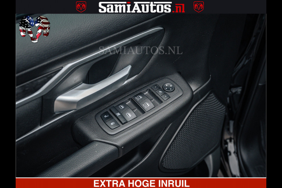 Dodge Ram SPORT | 5.7 V8 4x4 HEMI | PANORAMA DAK | GROOTSCHEM 12 INCH | LPG | Diamond Black Pearl | CREW CAB | DUBBELE CABINE | 5 PERSOONS | DC | VOORRAAD NR 2554 - 6048