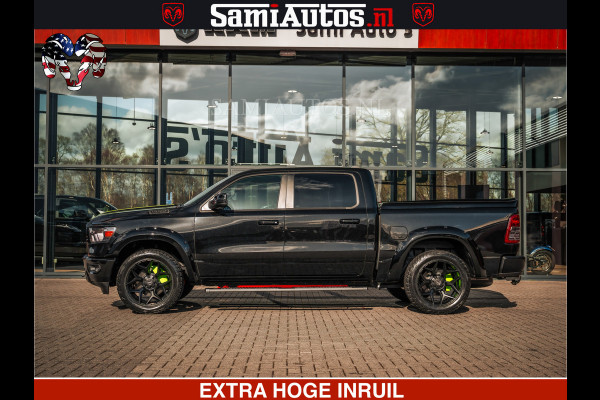 Dodge Ram SPORT | 5.7 V8 4x4 HEMI | PANORAMA DAK | GROOTSCHEM 12 INCH | LPG | Diamond Black Pearl | CREW CAB | DUBBELE CABINE | 5 PERSOONS | DC | VOORRAAD NR 2554 - 6048