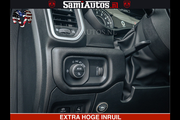 Dodge Ram SPORT | 5.7 V8 4x4 HEMI | PANORAMA DAK | GROOTSCHEM 12 INCH | LPG | Diamond Black Pearl | CREW CAB | DUBBELE CABINE | 5 PERSOONS | DC | VOORRAAD NR 2554 - 6048