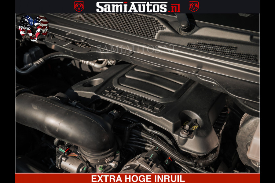 Dodge Ram SPORT | 5.7 V8 4x4 HEMI | PANORAMA DAK | GROOTSCHEM 12 INCH | LPG | Diamond Black Pearl | CREW CAB | DUBBELE CABINE | 5 PERSOONS | DC | VOORRAAD NR 2554 - 6048