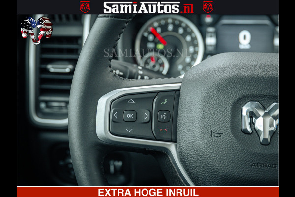 Dodge Ram SPORT | 5.7 V8 4x4 HEMI | PANORAMA DAK | GROOTSCHEM 12 INCH | LPG | Diamond Black Pearl | CREW CAB | DUBBELE CABINE | 5 PERSOONS | DC | VOORRAAD NR 2554 - 6048