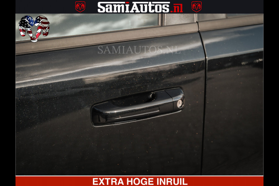 Dodge Ram SPORT | 5.7 V8 4x4 HEMI | PANORAMA DAK | GROOTSCHEM 12 INCH | LPG | Diamond Black Pearl | CREW CAB | DUBBELE CABINE | 5 PERSOONS | DC | VOORRAAD NR 2554 - 6048