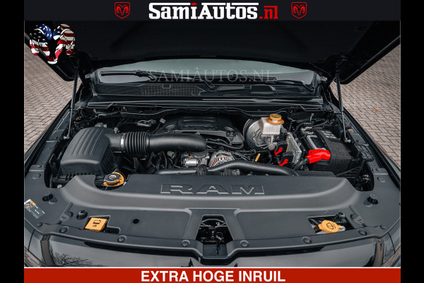 Dodge Ram SPORT | 5.7 V8 4x4 HEMI | PANORAMA DAK | GROOTSCHEM 12 INCH | LPG | Diamond Black Pearl | CREW CAB | DUBBELE CABINE | 5 PERSOONS | DC | VOORRAAD NR 2554 - 6048