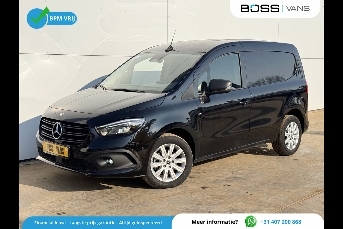 Mercedes-Benz Citan 112 CDI Pro Automaat L1 LED MBUX Cruise Control Navigatie Camera Parkeersensoren Voor Achter Lichtmetalen Velgen 15 Inch