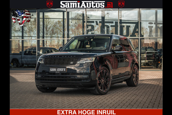 Land Rover Range Rover P550e 551 PK GARANTIE TOT 14-03-2029 | ACHTERAS BESTURING | SOFT CLOSE | HEAD-UP | FACELIFT MODEL | 23 INCH VELGEN | PANORAMADAK | STUURVERWARMING | STOEL KOELING | Incl btw | Fabrieksgarantie tot 14-03-2029 – Geniet van gemoedsrust met uitgebreide dekking tot deze datum.