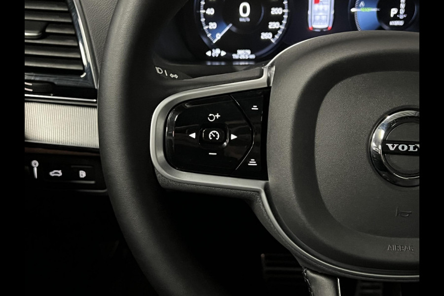 Volvo XC90 2.0 T8 Recharge AWD R-Design Luchtvering | Trekhaak | Bowers & Wilkins | Adapt. cruise | Open dak | Stuur-/stoelverwarming | Memory