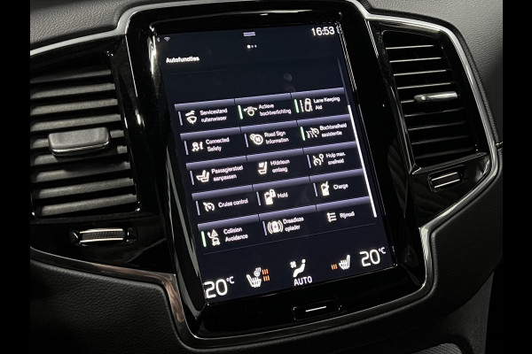 Volvo XC90 2.0 T8 Recharge AWD R-Design Luchtvering | Trekhaak | Bowers & Wilkins | Adapt. cruise | Open dak | Stuur-/stoelverwarming | Memory
