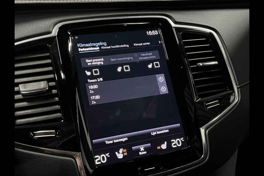 Volvo XC90 2.0 T8 Recharge AWD R-Design Luchtvering | Trekhaak | Bowers & Wilkins | Adapt. cruise | Open dak | Stuur-/stoelverwarming | Memory