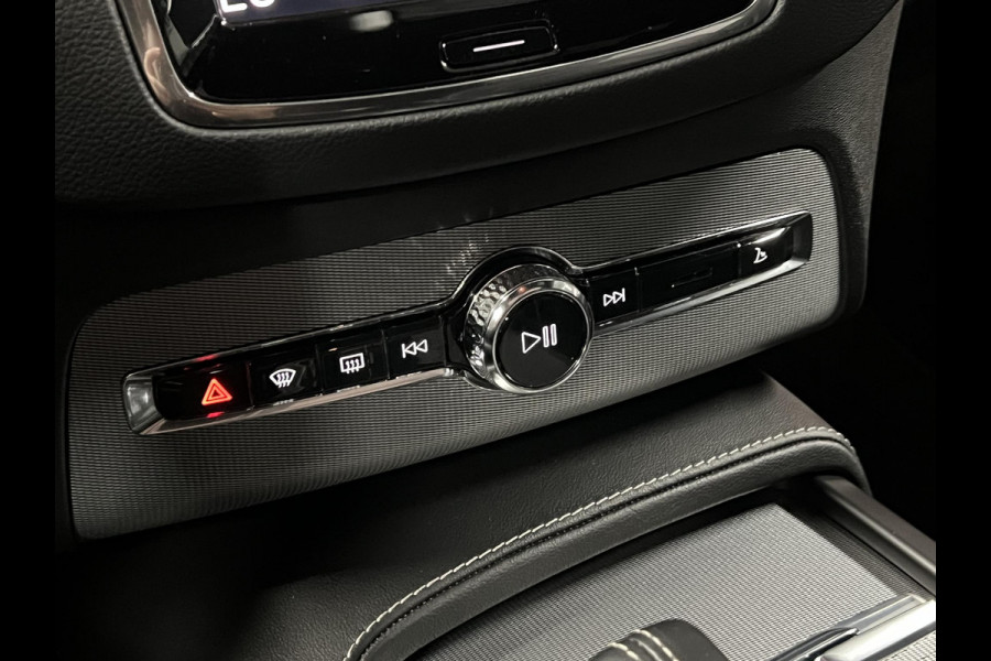 Volvo XC90 2.0 T8 Recharge AWD R-Design Luchtvering | Trekhaak | Bowers & Wilkins | Adapt. cruise | Open dak | Stuur-/stoelverwarming | Memory
