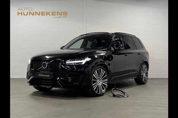 Volvo XC90 2.0 T8 Plug-in hybrid AWD Ultra Dark Luchtvering | Trekhaak | Bowers & Wilkins | Adapt. cruise | Open dak | 360 camera | Head-up | Memory | Stuur-/stoelverwarming