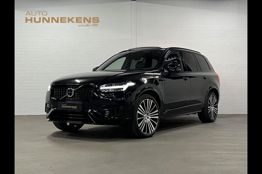 Volvo XC90 2.0 T8 Plug-in hybrid AWD Ultra Dark Luchtvering | Trekhaak | Bowers & Wilkins | Adapt. cruise | Open dak | 360 camera | Head-up | Memory | Stuur-/stoelverwarming