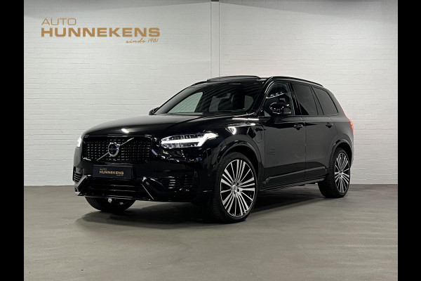 Volvo XC90 2.0 T8 Plug-in hybrid AWD Ultra Dark Luchtvering | Trekhaak | Bowers & Wilkins | Adapt. cruise | Open dak | 360 camera | Head-up | Memory | Stuur-/stoelverwarming