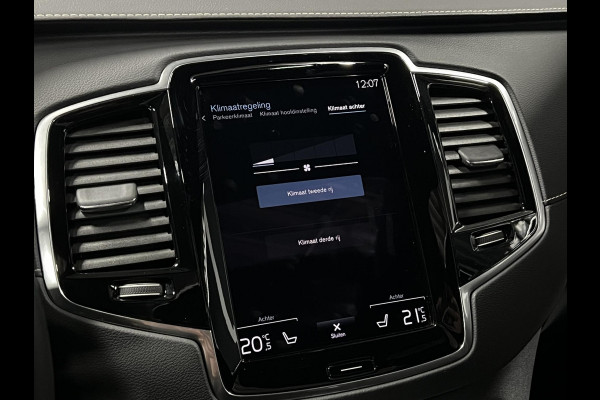 Volvo XC90 2.0 T8 Plug-in hybrid AWD Ultra Dark Luchtvering | Trekhaak | Bowers & Wilkins | Adapt. cruise | Open dak | 360 camera | Head-up | Memory | Stuur-/stoelverwarming