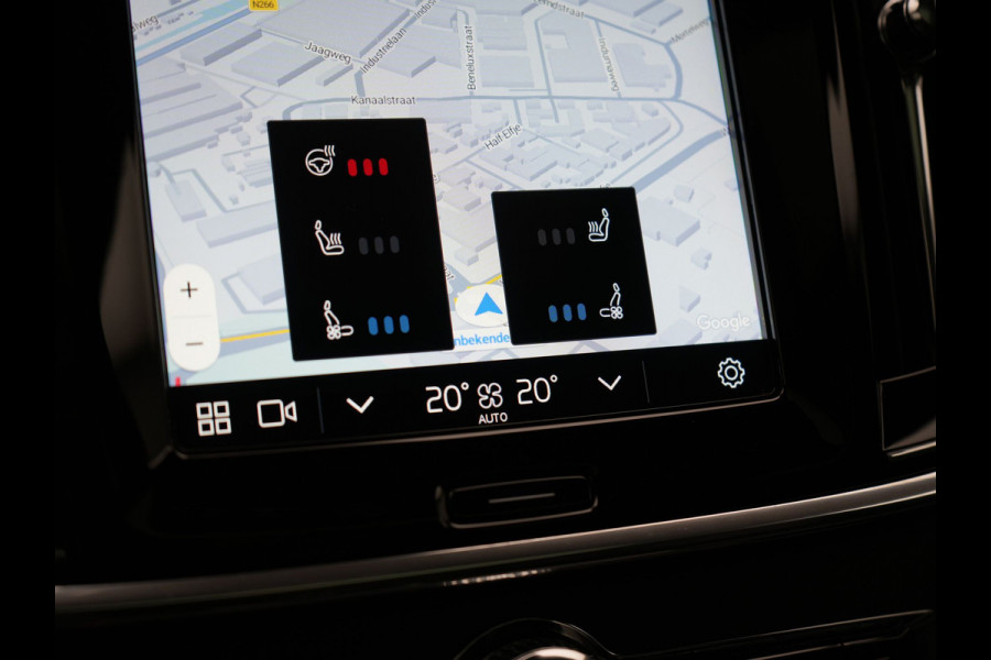 Volvo V90 T6 AWD Ultimate Dark PHEV 350pk Dealer O.H. | Panodak | Head Up | 360 Camera | Adaptive Cruise | Harman / Kardon | Lederen Sportstoelen Memory & Ventilatie | Keyless | Stoelen & Stuur Verwarmd | Apple Carplay | Virtual | DAB | Plug In Hybrid