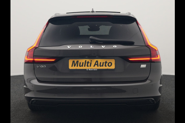 Volvo V90 T6 AWD Ultimate Dark PHEV 350pk Dealer O.H. | Panodak | Head Up | 360 Camera | Adaptive Cruise | Harman / Kardon | Lederen Sportstoelen Memory & Ventilatie | Keyless | Stoelen & Stuur Verwarmd | Apple Carplay | Virtual | DAB | Plug In Hybrid