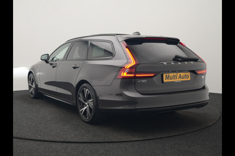 Volvo V90 T6 AWD Ultimate Dark PHEV 350pk Dealer O.H. | Panodak | Head Up | 360 Camera | Adaptive Cruise | Harman / Kardon | Lederen Sportstoelen Memory & Ventilatie | Keyless | Stoelen & Stuur Verwarmd | Apple Carplay | Virtual | DAB | Plug In Hybrid