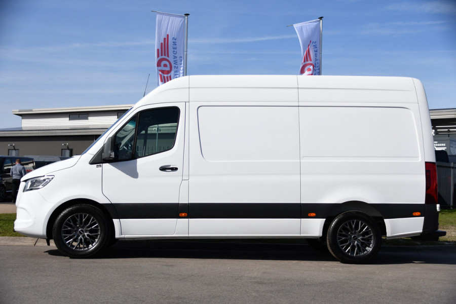 Mercedes-Benz Sprinter 319 V6 3.0 CDI L2H2 PB Edition Cruise, 360 Camera, Carplay, LED, 190pk, Leder, Multimedia, Uniek!