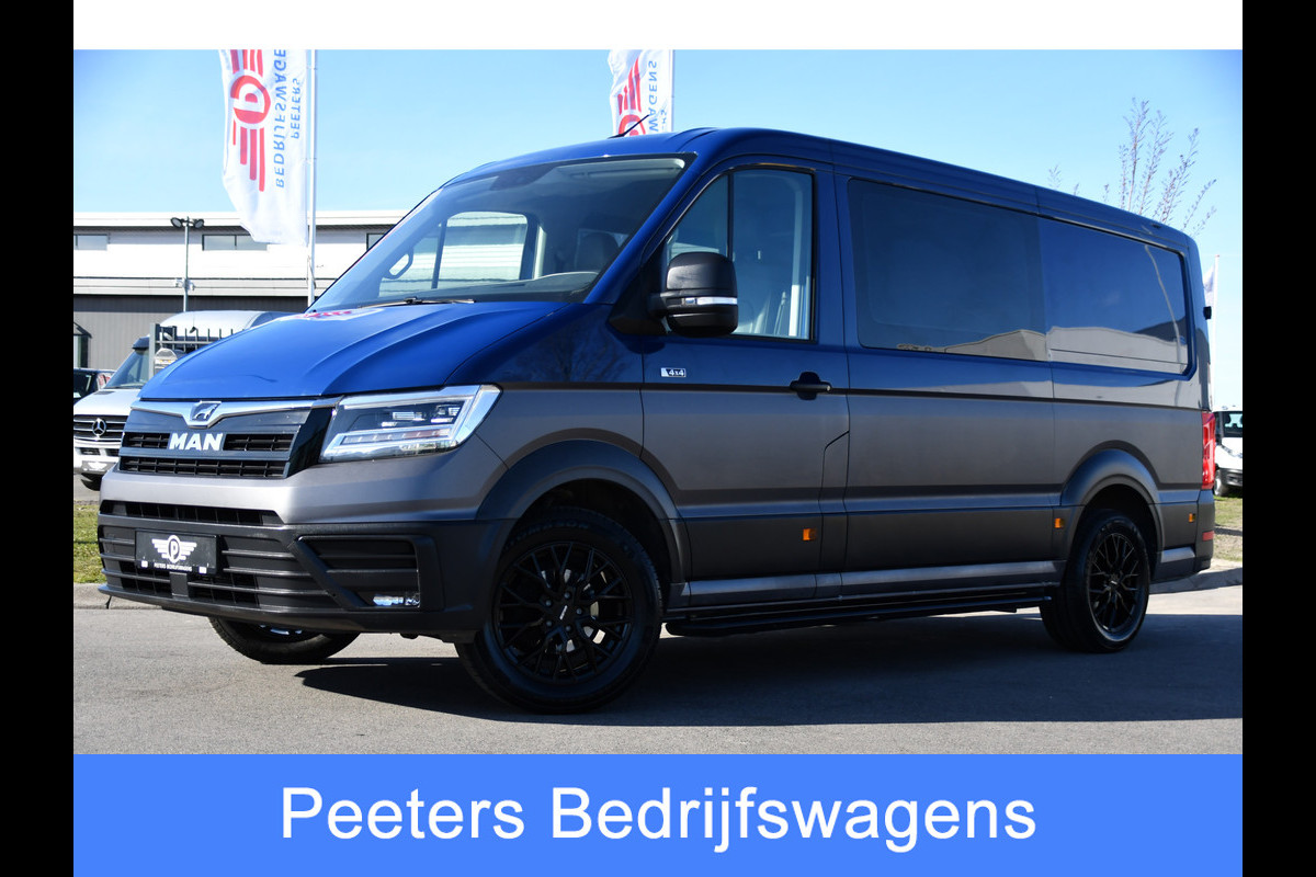 MAN TGE 3.180 35 2.0 L3H2 4x4 DC Cruise, Camera, Carplay, LED, Voorruit verwarming, Multimedia, 177pk, Automaat, Uniek!