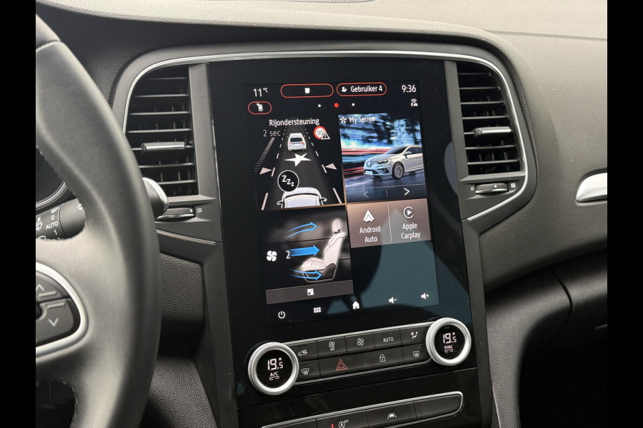 Renault Mégane Estate BWJ 2023 | 1.3T 141PK Techno AUTOMAAT | TREKHAAK | CAMERA A | 18'' LMV | CARPLAY | LEDER/STOF | CLIMA | NAVI |