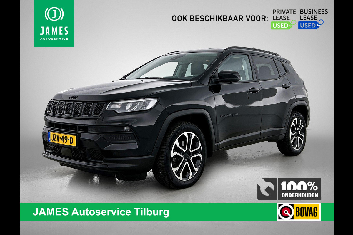 Jeep Compass 1.5T e-Hybrid Limited 360° CAMERA | AD-CRUISE | 1/2 LEER | ALL-SEASON