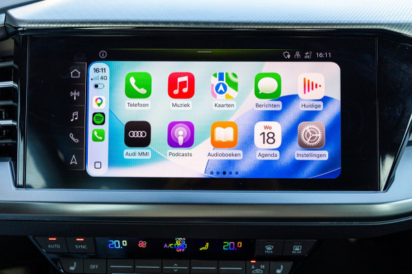 Audi Q4 e-tron 40 Advanced Edition 77 kWh SOH 94% I BTW Auto I Sonos I HeadUp I Adaptive Cruise I CarPlay I Rook & geurvrij