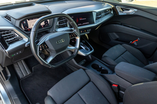 Audi Q4 e-tron 40 Advanced Edition 77 kWh SOH 94% I BTW Auto I Sonos I HeadUp I Adaptive Cruise I CarPlay I Rook & geurvrij