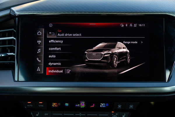 Audi Q4 e-tron 40 Advanced Edition 77 kWh SOH 94% I BTW Auto I Sonos I HeadUp I Adaptive Cruise I CarPlay I Rook & geurvrij