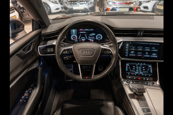 Audi A7 Sportback 50 TFSIe Quattro 3X S-Line, Matrix, Pano, Virtual, Carplay, ACC, Black Optik, B&O, 360 Cam, Dealer Onderhouden