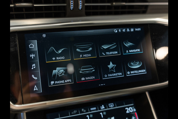 Audi A7 Sportback 50 TFSIe Quattro 3X S-Line, Matrix, Pano, Virtual, Carplay, ACC, Black Optik, B&O, 360 Cam, Dealer Onderhouden
