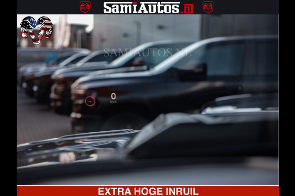 Dodge Ram HULK PACK | BULLBAR | 5.7 V8 | HUD | PANO | DIGI CLUSTER | 360CAM | ADAPTIVE CRUISE | HEADUP | DIGITALE BINNENSPIEGEL | LARAMIE  3500KG | LEDER | LANE ASSIST | DODE HOEK INSTALLATIE |