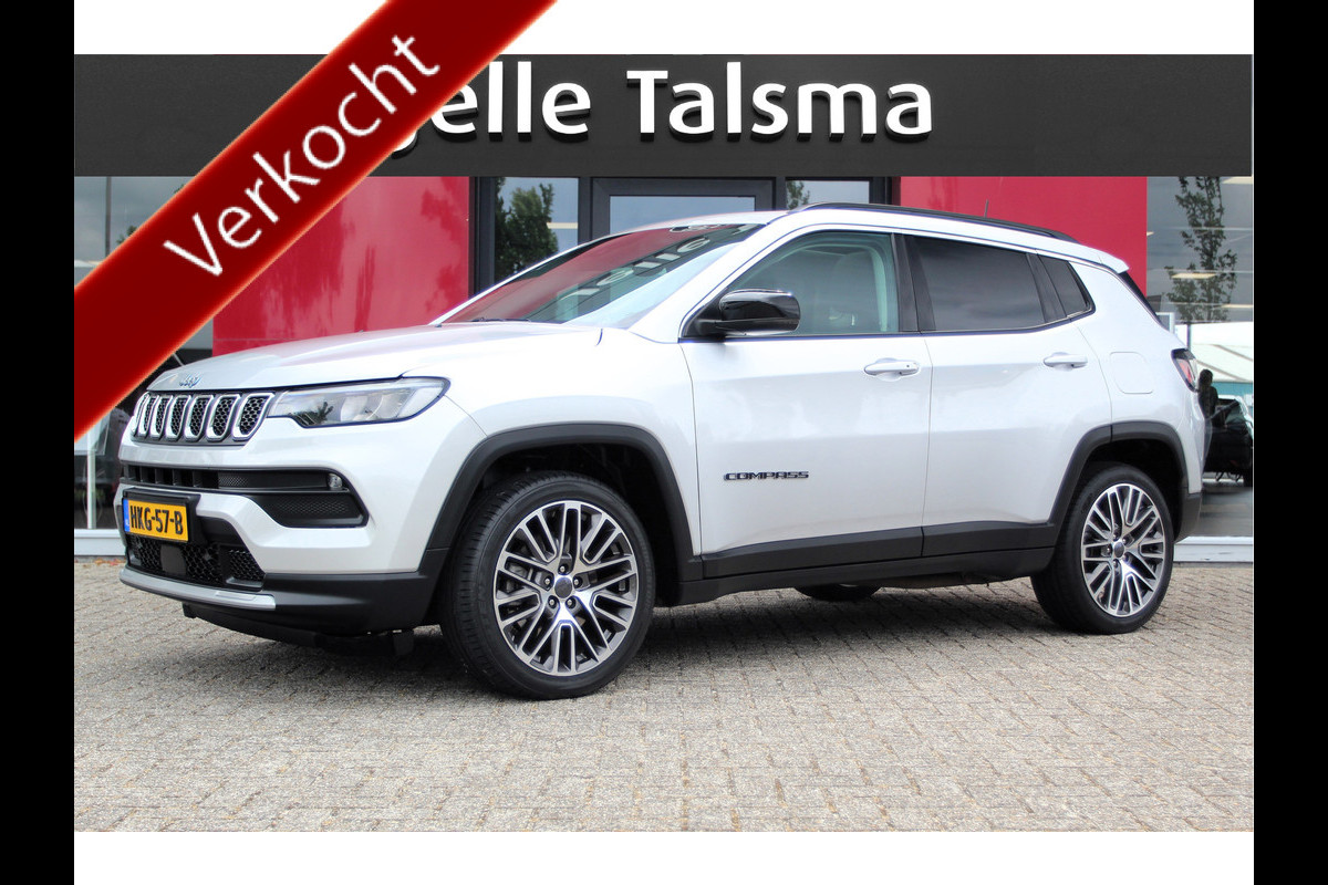 Jeep Compass 4xe 190 Plug-in Hybrid Electric Limited | Panorama/schuifdak | LED | Winterpack