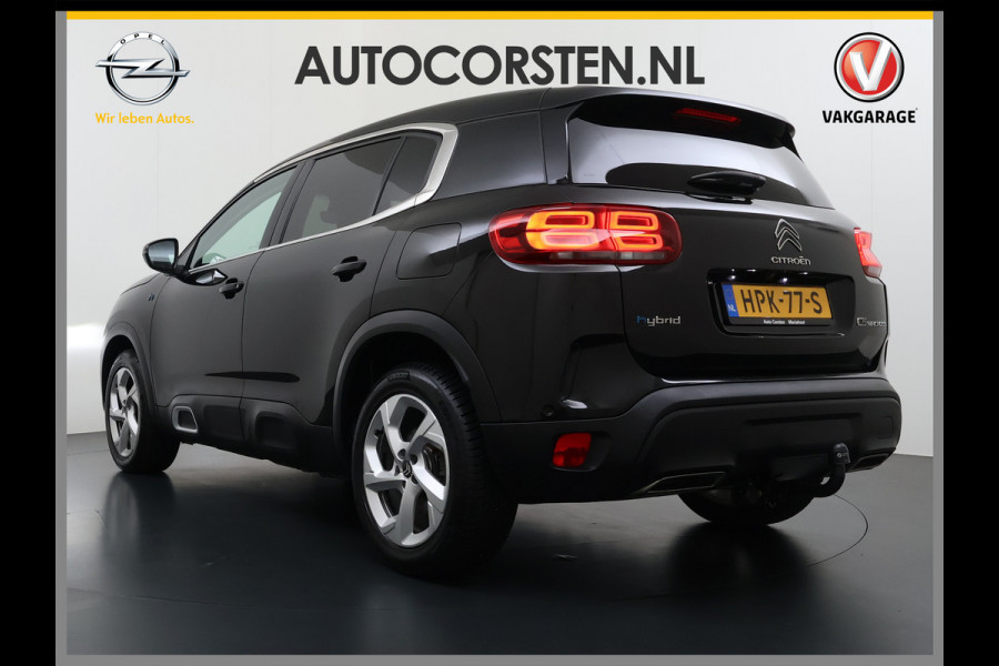 Citroën C5 Aircross 1.6T Plug-in Hybrid 225PK Automaat Trekhaak 360°Camera Apple Carplay Android Auto Navi Ecc Cruise Control Pdc Feel Led Lmv 18" DAB+ Isofix Privacy Glas Bluetooth 1.300KG Trekgewicht