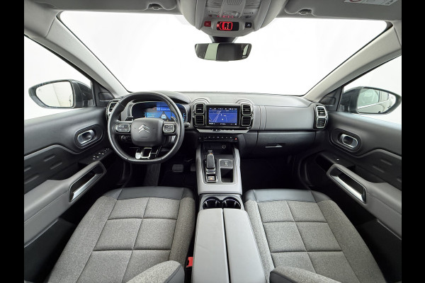 Citroën C5 Aircross 1.6T Plug-in Hybrid 225PK Automaat Trekhaak 360°Camera Apple Carplay Android Auto Navi Ecc Cruise Control Pdc Feel Led Lmv 18" DAB+ Isofix Privacy Glas Bluetooth 1.300KG Trekgewicht