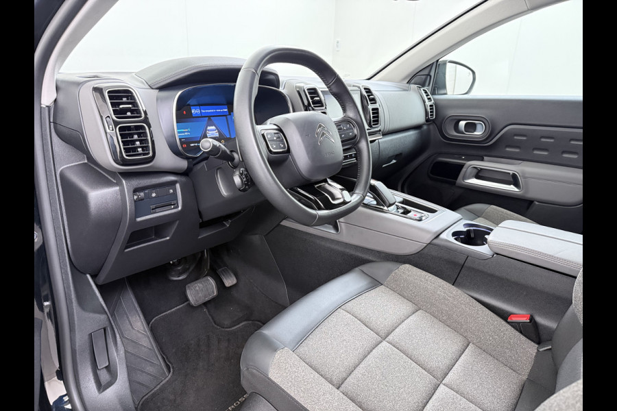 Citroën C5 Aircross 1.6T Plug-in Hybrid 225PK Automaat Trekhaak 360°Camera Apple Carplay Android Auto Navi Ecc Cruise Control Pdc Feel Led Lmv 18" DAB+ Isofix Privacy Glas Bluetooth 1.300KG Trekgewicht