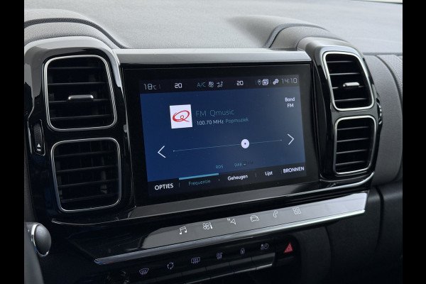 Citroën C5 Aircross 1.6T Plug-in Hybrid 225PK Automaat Trekhaak 360°Camera Apple Carplay Android Auto Navi Ecc Cruise Control Pdc Feel Led Lmv 18" DAB+ Isofix Privacy Glas Bluetooth 1.300KG Trekgewicht