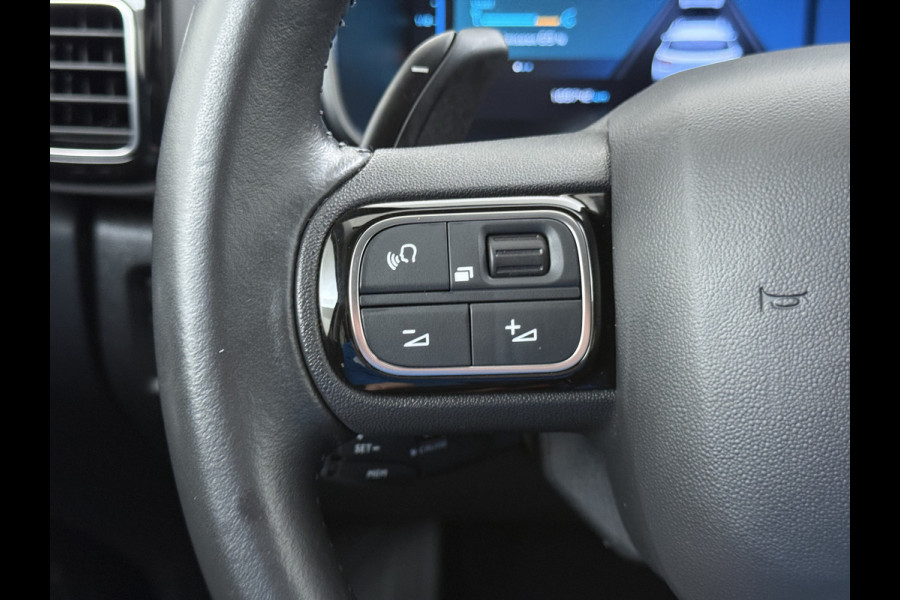 Citroën C5 Aircross 1.6T Plug-in Hybrid 225PK Automaat Trekhaak 360°Camera Apple Carplay Android Auto Navi Ecc Cruise Control Pdc Feel Led Lmv 18" DAB+ Isofix Privacy Glas Bluetooth 1.300KG Trekgewicht