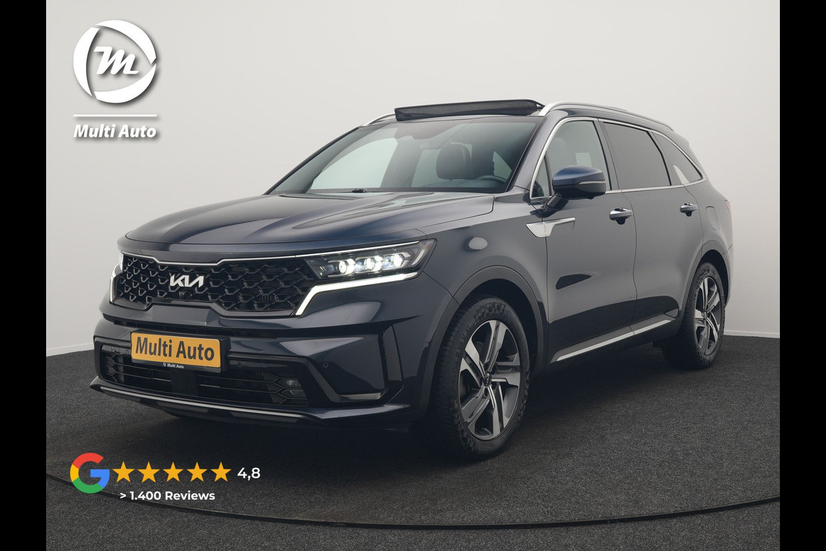 Kia Sorento 1.6 T-GDI Plug-in Hybrid 4WD ExecutiveLine 265pk Dealer O.H | Panodak | Trekhaak Afn. | Adaptive Cruise | Lederen Comfortzetels Ventilatie & Memory | 360 Camera | Head Up | BOSE | Cameraspiegels | Matrix LED |