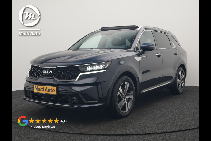 Kia Sorento 1.6 T-GDI Plug-in Hybrid 4WD ExecutiveLine 265pk Dealer O.H | Panodak | Trekhaak Afn. | Adaptive Cruise | Lederen Comfortzetels Ventilatie & Memory | 360 Camera | Head Up | BOSE | Cameraspiegels | Matrix LED |