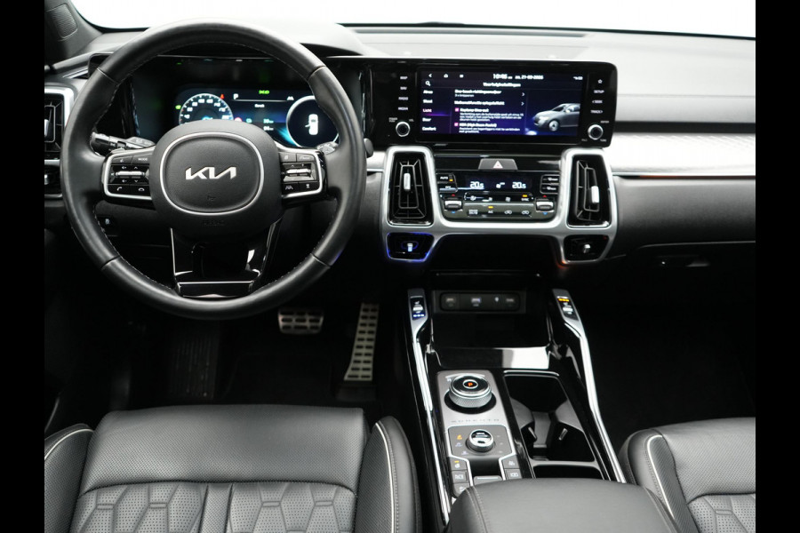 Kia Sorento 1.6 T-GDI Plug-in Hybrid 4WD ExecutiveLine 265pk Dealer O.H | Panodak | Trekhaak Afn. | Adaptive Cruise | Lederen Comfortzetels Ventilatie & Memory | 360 Camera | Head Up | BOSE | Cameraspiegels | Matrix LED |