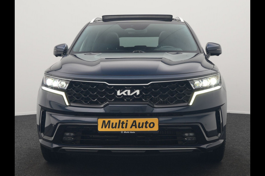 Kia Sorento 1.6 T-GDI Plug-in Hybrid 4WD ExecutiveLine 265pk Dealer O.H | Panodak | Trekhaak Afn. | Adaptive Cruise | Lederen Comfortzetels Ventilatie & Memory | 360 Camera | Head Up | BOSE | Cameraspiegels | Matrix LED |