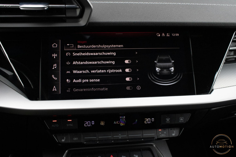 Audi A3 35 TFSI PANO S LINE LEDER CAMERA ELEKTRISCHE STOELEN