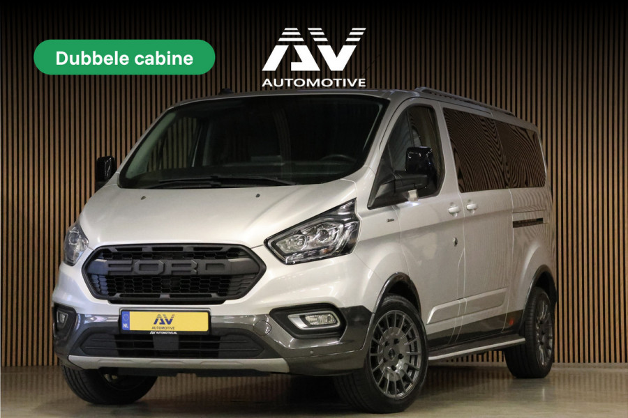 Ford Transit Custom 320 2.0 TDCI 170 PK L2H1 Active DC | Dubbel Cabine | ACC | BLIS | Elek stoelen | Lederen bekleding | CarPlay | Camera | Navigati | Trekhaak | DAB | Stoelverwarming | Nieuwe APK | 5-Zitter