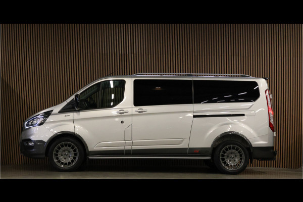 Ford Transit Custom 320 2.0 TDCI 170 PK L2H1 Active DC | Dubbel Cabine | ACC | BLIS | Elek stoelen | Lederen bekleding | CarPlay | Camera | Navigati | Trekhaak | DAB | Stoelverwarming | Nieuwe APK | 5-Zitter