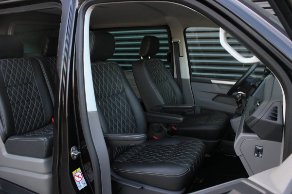 Volkswagen Transporter 2.0 TDI L2H1 BULLI DUBBEL CABINE 150PK 2023 JB- EDITON / ACTIVE DISPLAY / VERLAGINGSVEREN / APPLE CARPLAY