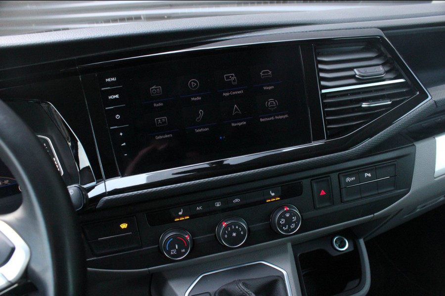 Volkswagen Transporter 2.0 TDI L2H1 BULLI DUBBEL CABINE 150PK 2023 JB- EDITON / ACTIVE DISPLAY / VERLAGINGSVEREN / APPLE CARPLAY