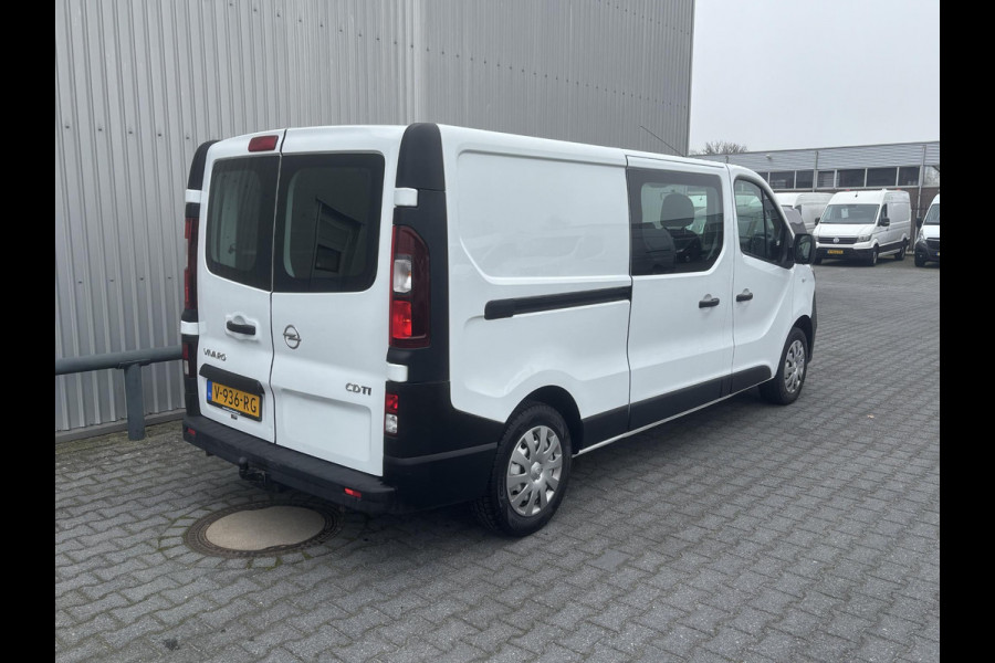 Opel Vivaro 1.6 CDTI L2H1 DC*A/C*CRUISE*HAAK*DUBBELCABINE*